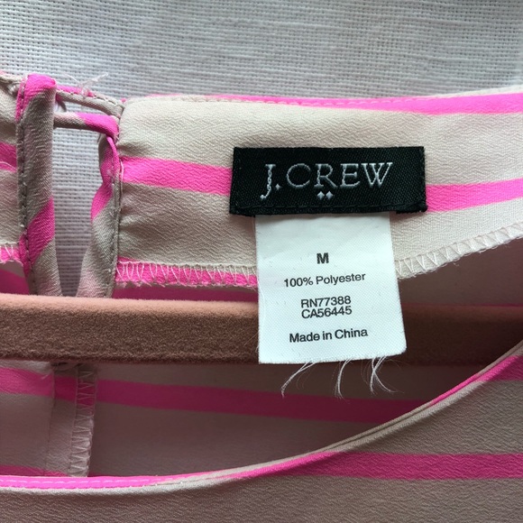 Neon pink stripe boxy blouse - Picture 3 of 4